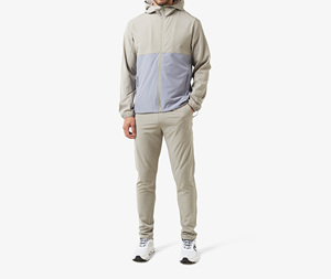 Conjunto de Sudadera con Capucha y Pantalones Deportivos de Invierno Transpirables, con Paneles de Bloques de Color, 100% Poliéster, Ligeros, Precio al por Mayor - Product Image 2