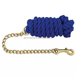 Lead Ropes for Horses Strong Poly Soft Rope Heavy Duty Alloy <b>Snap</b> Vibrant Multiple Colors Compatible with the Safe <b>Clip</b> - Product Image 5