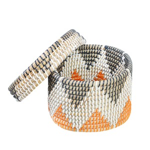 Decorative <b>Woven</b> <b>Basket</b> for Storage Handmade Storage <b>Basket</b> Wholesale eco-friendly Made Viet Nam - Product Image 3