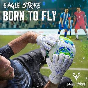 Guantes de Portero Eagle Strike Personalizables Blancos de Látex con Agarre, Protección de Muñeca, Transpirables, Ajustables y Antideslizantes, MOQ - Product Image 6