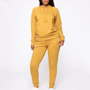 Vêtements de sport personnalisables, survêtement décontracté pour femmes, étiquette privée, polyester et coton de haute qualité, impression personnalisée, survêtement de jogging - Product Image 4