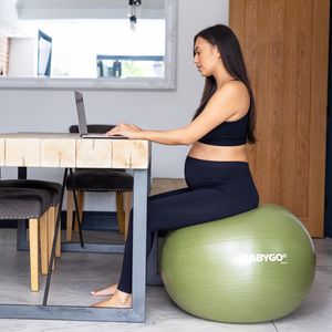 Set de Pelotas de Maternidad para Embarazo, Parto, Ejercicio y Recuperación, Libro de Ejercicios de Fisioterapia de Maternidad por Trimestres, Yoga Dirigido - Product Image 3