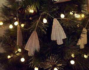 Juego de Adornos Navideños de Ratán, Hechos a Mano, Estilo Vintage, Decoraciones Ecológicas para Árbol de Navidad y Decoración del Hogar - Product Image 2