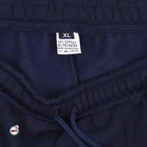 MRI Navy Blue Full Length <b>Joggers</b> Embroidered Logo Drawstring Waist Casual Pants Breathable Wholesale Regular Fit Autumn Wear - Product Image 3