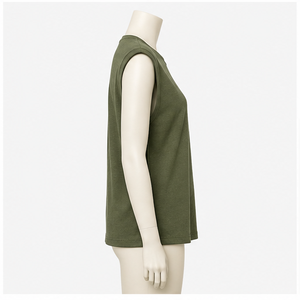 เสื้อยืดแขนสั้นผ้าฝ้ายทรงหลวมสำหรับผู้หญิง - Product Image 3