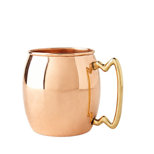 Handcrafted Hammered Moscow Mule <b>Copper</b> <b>Mug</b> with Brass Handle Food Safe Metal Beer <b>Mug</b> for Cocktail and Iced Beverages - Product Image 5