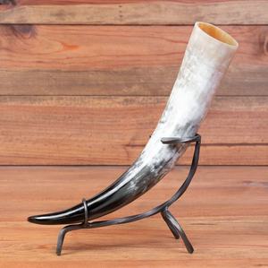 NUEVA Taza de Cerveza Vikinga Hecha a Mano de Alta Calidad 2026, Cuerno de Búfalo Natural con Patrón Navideño, Ecológica y Artesanal - Product Image 5