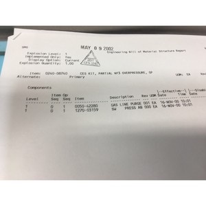 AMAT 0195-00666, 160C ZONA 8 CONJUNTO DE NIVEL SUPERIOR, BDIIX - Equipo y piezas de semiconductores de confianza globales en el mercado - Product Image 1