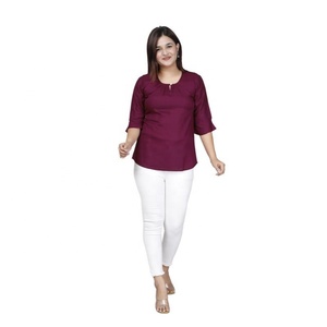 Premium Quality Soft Comfortable Casual Vintage Women Rayon Basic <b>Dress</b> Anti-Wrinkle Breathable Short Regular Fit for Daily Use - Product Image 1