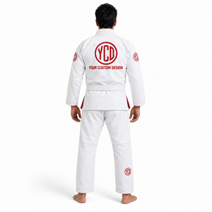 Kimono de BJJ Elite IBJJF en Coton Léger Pré-rétréci à Tissage Doré – Veste et Pantalon de Jiu-Jitsu Brésilien Durables et Écologiques - Product Image 3