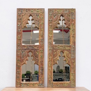 Elegant Handmade Accent <b>Mirror</b> for Boho Interiors Refined Vintage Craftsmanship with Statement <b>Wall</b> Appeal - Product Image 5