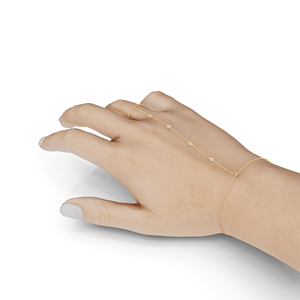 Bracelet en or massif 14K 9K 10K 18K avec diamants de laboratoire certifiés IGI, fabricant de bijoux fins éthiques, vente en gros RJC OEM ODM BR700860 - Product Image 1