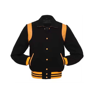 Custom Baseball Varsity Letterman Anime Embroidered Bomber Varsity Jacket for <b>Men</b> Customized high quality <b>men's</b> jackets - Product Image 5