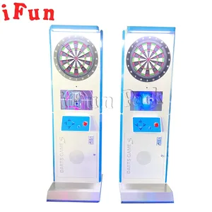 Ifun Indoor Dart Game Machine Coin Operated Arcade Eletrônico Esportes Dardos Jogos Máquina LED Display Interativo Adultos Bar Jogo