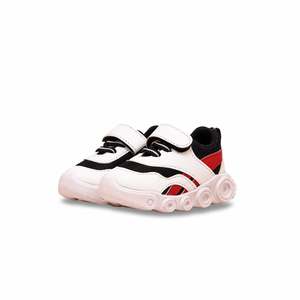 Boys White Casual <b>Basketball</b> Style Jogger <b>Shoes</b> KD1714 - Product Image 3