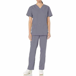 Custom Color Professional <b>Work</b> Uniform With Modern Fit Women <b>Scrub</b> Suit Lightweight Comfortable Material Women <b>Scrub</b> Suit - Product Image 1