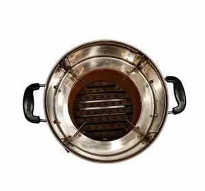 Estufa de Leña Multicombustible, Estufa de Leña con Puerta, Estufa de Leña Compacta de Acero, Estufa de Leña - Product Image 2