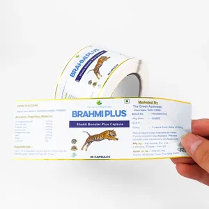 Étiquettes de bouteilles en vinyle PVC holographique brillant personnalisées - Rouleau d'autocollants imperméables résistants aux UV pour la bière et les boissons - Product Image 6