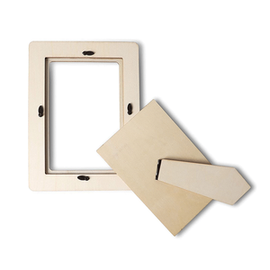 Cadre photo en bois de style classique, personnalisé, pour afficher vos souvenirs, cadeau en bois de pin pour un anniversaire de mariage, disponible - Product Image 4