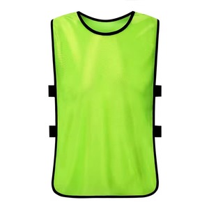 High Visibility Mesh Training <b>Bibs</b> Quick Dry Sleeveless Practice Vest Custom Logo Team <b>Sports</b> Uniform <b>Bibs</b> for Adults - Product Image 3