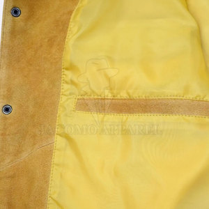 Hot Supplier Low MOQ Classic Style <b>Men</b> <b>Suede</b> Leather <b>Jacket</b> Multiple Pocket Design With Soft <b>Suede</b> Finish For <b>Men</b> - Product Image 5