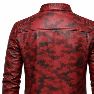 New Men Women <b>Winter</b> <b>Leather</b> <b>Jacket</b> New Trend Casual Fashion Warm Thick Biker Coat Stylish Street Wear OEM ODM Wholesale - Product Image 3