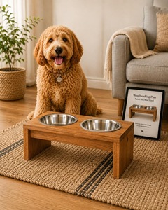 Handicrafts Traditional Wooden <b>Pet</b> Food Feeder <b>Bowls</b> Adjustable Bamboo Elevated Feed <b>Bowls</b> Custom <b>Ceramic</b> <b>Pet</b> <b>Bowl</b> Feeding <b>bowl</b> - Product Image 5