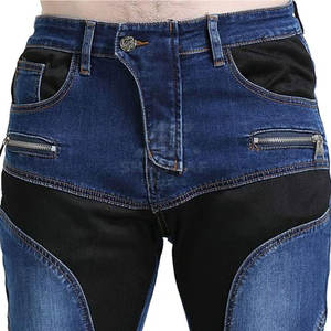 Pantalones vaqueros de tiro medio cómodos para un atuendo casual elegante con acabado impecable, pantalones lavados para hombre - Product Image 4