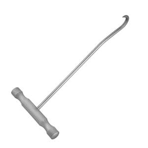Instrumentos Ortopédicos, Gancho para Huesos de Acero Inoxidable con Mango en T, Juego de Instrumentos Manuales - Product Image 1