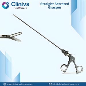<b>Laparoscopic</b> Straight Serrated Grasper Manual <b>laparoscopic</b> <b>instruments</b> Surgical <b>instrument</b> set - Product Image 1