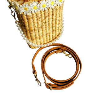 Sac bandoulière en jacinthe d'eau tissé à la main - Chic et durable |   Fabriqué au Vietnam - Product Image 2