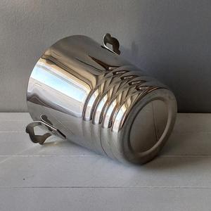 Seau à glace en métal hautement isolé, capacité 3 litres, pour usage domestique ou bar, refroidisseur de boissons, champagne, bière, vin - Product Image 6