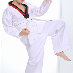Nuevo Uniforme de Gi de Manga Larga, Ropa de Taekwondo Blanca, Uniformes de Karate y Judo para Niños y Adultos Unisex - Product Image 6