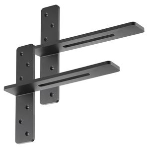 Supporti a T in Acciaio Solido, Capacità 200 Libbre/90 kg, Spessore 5mm, 14x2.89x12/355.6x73.5x304.8 mm per Letti - Product Image 4