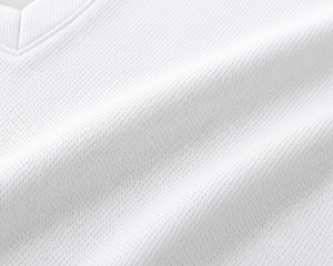 Maillot de football pour homme à col en V, manches courtes, évacuation de l'humidité, blanc, polyester, coupe classique, toutes saisons - Product Image 5
