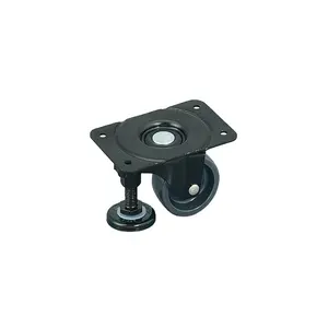 Samrai Ninja Black color caster No.103AF-N2 Packing with Level Adjuster leveling wheels height adjustable RoHS10 RoHS2