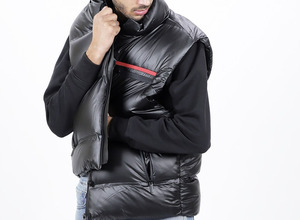 Unisex Vintage Waterproof Eco-Friendly Heated Puffer Jacket Casual Winter Breathable Quick Dry Outerwear Cotton Filled Windproof - Product Image 4