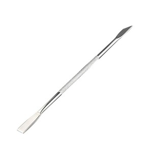 Pousse-cuticules Elite Craft réutilisable double face en acier inoxydable, finition artisanale de haute qualité pour le modelage et le nettoyage des cuticules - Product Image 2