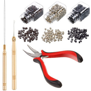 Kit de Herramientas Profesionales para Extensiones de Cabello de Acero Inoxidable TEEJAY INTERNATIONAL, Alicates Multifuncionales con Mango Cómodo - Product Image 3