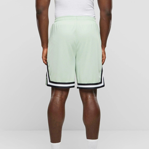 Men's Custom Sporty High Street Basketball Jogger Shorts Solid Double-<b>Layer</b> Mesh Eco-Friendly Breathable Quick Dry Anti-Wrinkle - Product Image 4