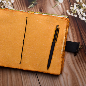 <b>Custom</b> A5 Hogwarts Handmade Paper Notebook with Metal Lock | 200 Pages Vintage Journal <b>Diary</b> Eco-Friendly Cardboard Cover Gift - Product Image 4