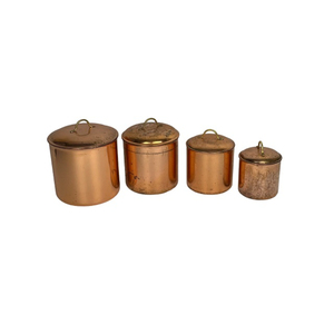 Custom Luxury Matte Black Metal <b>Kitchen</b> Canister Set with Airtight Acacia Wood Lids for Coffee Tea Sugar Food <b>Storage</b> Home Decor - Product Image 6