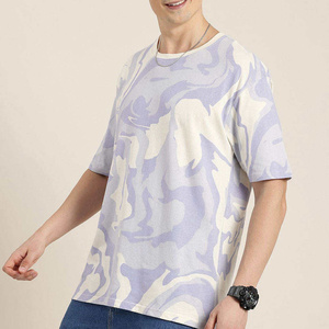 เสื้อยืดผู้ชายทรงคลาสสิคแบบสั่งทำพิเศษ แขนสั้น ทรงหลวม พิมพ์ลาย เสื้อยืดที่ได้รับความนิยมสูงสุด คุณภาพดีเยี่ยม เสื้อยืดผู้ชาย AI-TS-12 - Product Image 4