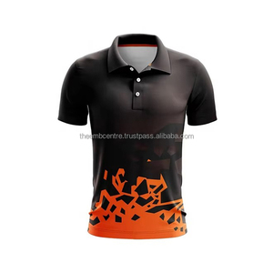 Polos sublimados OEM de poliéster de secado rápido, diseño personalizado para equipos deportivos, eventos, uniformes del personal, suministro a granel - Product Image 1