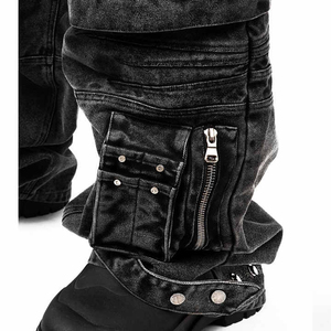 <b>Men</b> Cargo <b>Jeans</b> 2026 Premium Hot Sale Wholesale <b>Men</b> Cotton Formal Classic <b>Jeans</b> Male Denim Wear Pants OEM Serviced - Product Image 6
