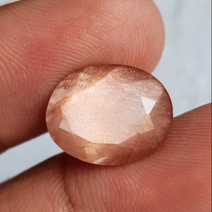 Pierre de soleil d'Oregon orange cuivrée de qualité supérieure naturelle | 6X8 à 10X12MM, taille facetée, toutes formes et tailles, disponible à prix de gros. - Product Image 2