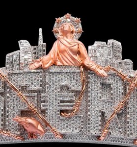 Pendentif Portrait de Luxe en Moissanite Certifiée, Argent 925, Bijoux Hip Hop, Design Personnalisé, Pendentif Lettre en Moissanite VVS - Product Image 6