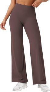 High Waist Flare Yoga <b>Pants</b> Women Soft Wide Leg Tummy Control Sport Leggings Bootcut <b>Dance</b> Fitness Trousers - Product Image 4