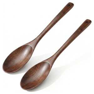 Cucharas de madera de lujo para remover, cucharas de té vintage, juego de cucharas de degustación, accesorios de cocina - Product Image 4