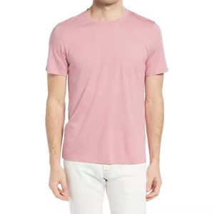 Camiseta de Verano 100% Algodón, Corte Ajustado, Manga Corta, Cuello Redondo, Estilo Deportivo, Colores en Contraste, Tallas Personalizadas - Product Image 1